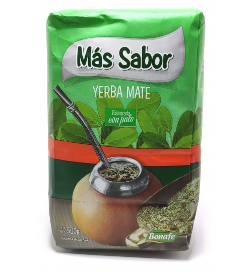 Más Sabor 更味道傳統原味有梗瑪黛茶 500 克